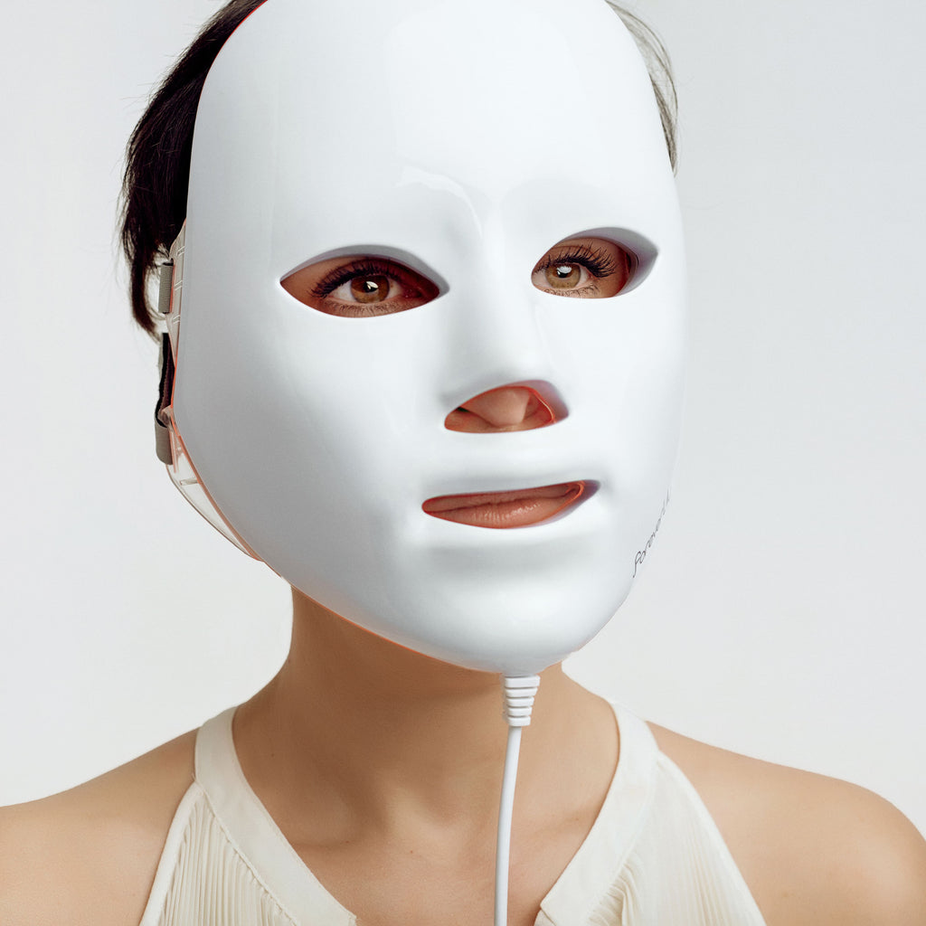 FVRLLY LED-Rotlicht-Maske